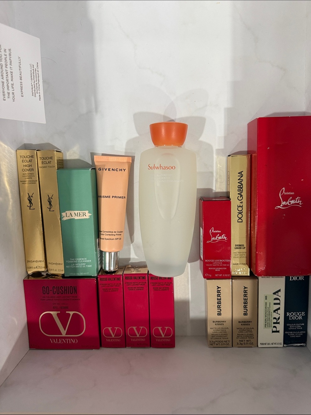 70% Off HIGH END MAKEUP — Givenchy — Valentino — Christian Louboutin